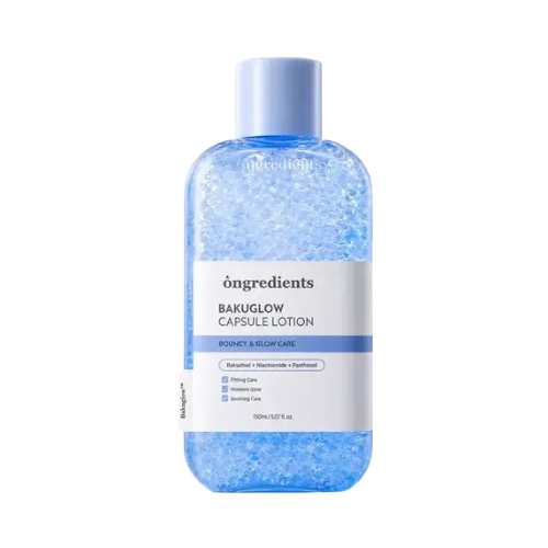 ongredients Bakuglow Capsule Lotion 150ml