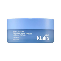 Cooling caffeine hydrogel patches for tired-looking eyes