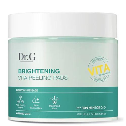 Dr. G Brightening Vita Peeling Pad 70pcs