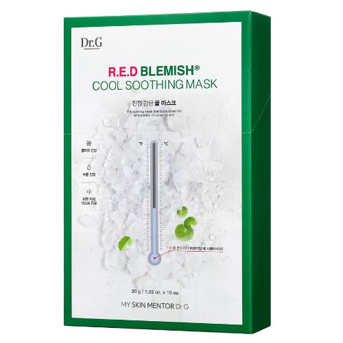 Dr. G Red Blemish Cool Soothing Mask Set 10pcs