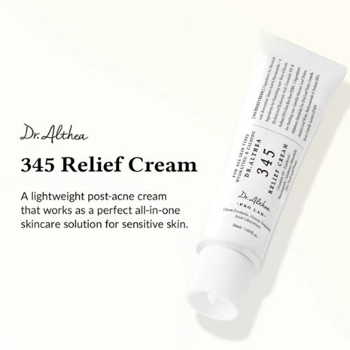 Dr. Althea 345 Relief Cream Renewed – Fungal Acne Safe Korean Skincare Dubai UAE