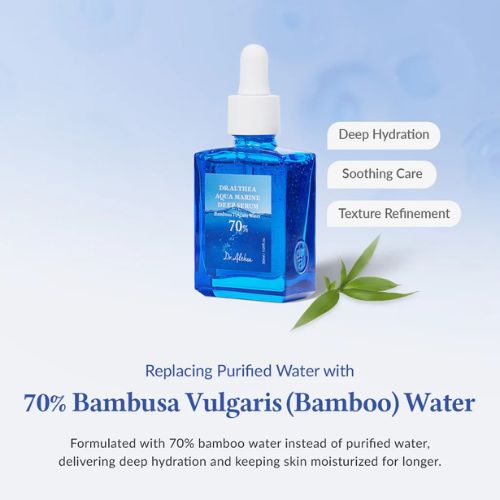 Dr. Althea Aqua Marine Deep Serum vegan hydrating Korean skincare with Bamboo Water for glowing skin Dubai UAE