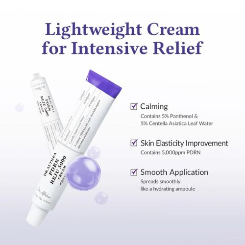 Dr. Althea Reju 5000 Cream Vegan PDRN Repair Cream hydrating Korean skincare for stressed skin Dubai UAE