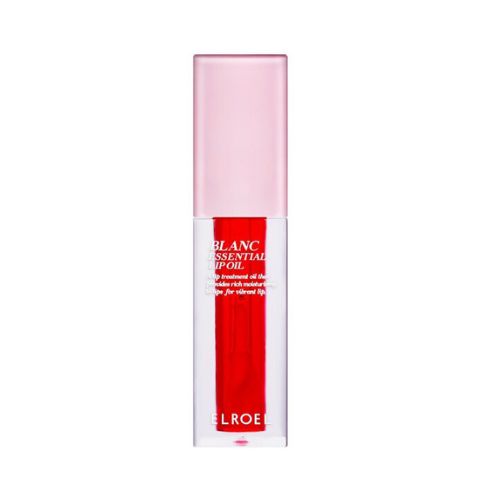 ELROEL Blanc Essential Lip Oil 02 Raspberry hydrating colour changing Korean lip oil Dubai UAE