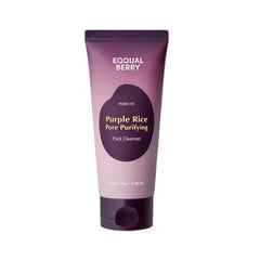 EQQUALBERRY Purple Rice Pore Purifying Pack Cleanser 130g.
