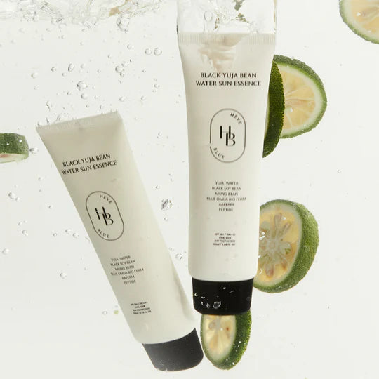 Heveblue Black Yuja Bean Water Sun Essence SPF50+ – Lightweight Korean SPF in Dubai
Non-greasy Yuja & Black Bean Korean Sunscreen for Oily Skin
Heveblue Broad-Spectrum SPF for Sensitive Skin – UAE Skincare
Korean Sunscreen with No White Cast – Heveblue Sun Essence
