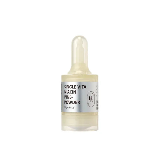 HEVEBLUE Single Vita Niacin Pine-Powder 5g – Korean Brightening Booster
Mix-In Powder for Toner or Serum – HEVEBLUE Niacinamide & Glutathione UAE
Korean Skincare Dark Spot Corrector – HEVEBLUE Pine-Powder Dubai
Brightening Powder with Panthenol & Allantoin – HEVEBLUE Skincare Booster UAE