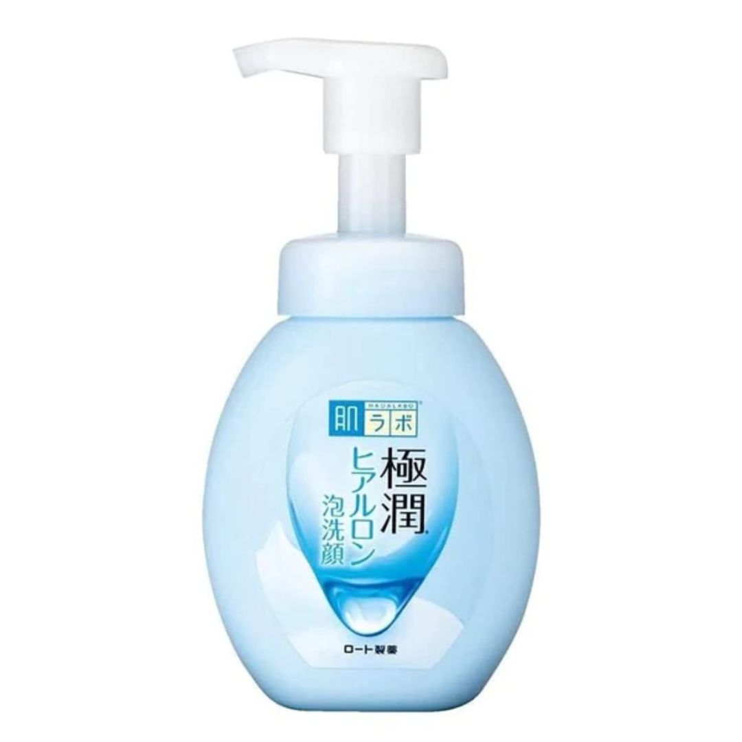 Rohto Mentholatum Hada Labo Gokujyun Premium Hyaluronic Acid Bubble Face Wash 160ml