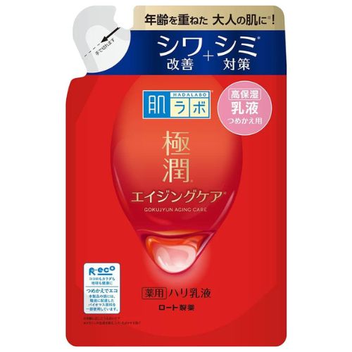 Hada Labo Gokujyun Aging Care Emulsion Refill 140ml