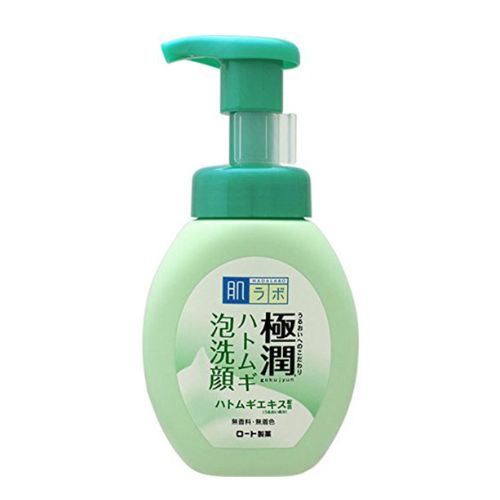 Hada Labo Gokujyun Hatomugi Bubble Face Wash 160ml