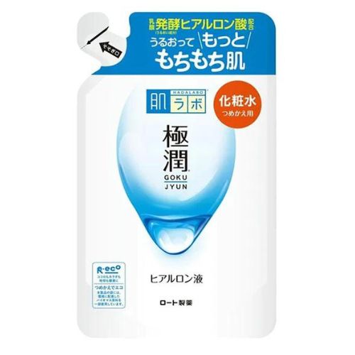 Rohto Mentholatum Hada Labo Gokujyun Hyaluronic Acid Lotion  Refill - Moist