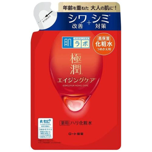 Rohto Mentholatum Hada Labo Gokuyjun Aging Care Lotion 170ml - Refill