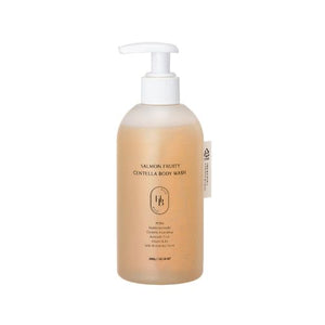 Heveblue Salmon Fruity Centella Body Wash with PDRN and natural fruit extracts
Korean PDRN-infused body cleanser for smooth, hydrated skin in Dubai
Gentle non-drying body wash with salmon DNA and centella asiatica
Heveblue body wash with guava, apple, peach scent – sulfate-free formula