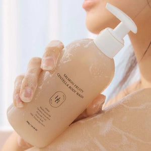 Heveblue Salmon Fruity Centella Body Wash with PDRN and natural fruit extracts
Korean PDRN-infused body cleanser for smooth, hydrated skin in Dubai
Gentle non-drying body wash with salmon DNA and centella asiatica
Heveblue body wash with guava, apple, peach scent – sulfate-free formula