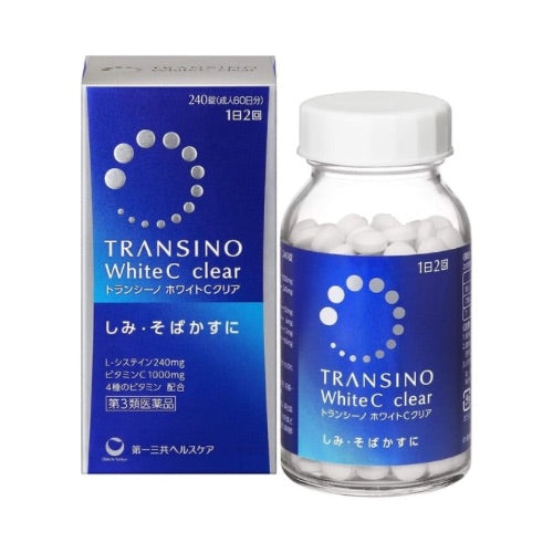 Transino White C Clear 240 tabs