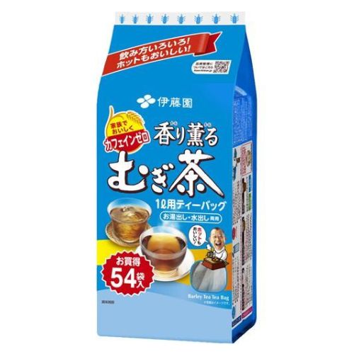 Itoen Mugicha Roasted Barley Tea Caffeine-Free 54 bags