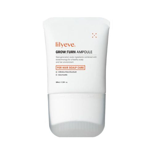 Lilyeve Grow Turn Ampoule caffeine scalp treatment hair growth Korean haircare Dubai UAE