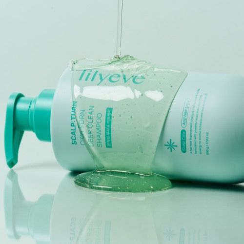 Lilyeve Cica PDRN deep clean scalp shampoo bottle
Korean dandruff control shampoo for sensitive scalp
Scalp care shampoo with spearmint refreshing scent