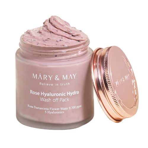 Mary&May Rose Hyaluronic Hydra Wash Off Mask 125g