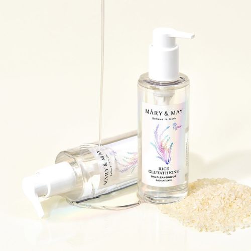 Authentic Mary&May Rice Glutathione LHA Cleansing Oil available Dubai