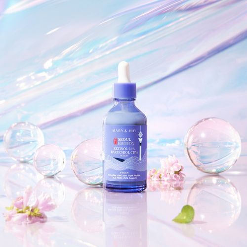 سيروم ريتينول 0.1% باكوتشيول سيكا من ماري آند ماي إصدار سيول 80 مل 