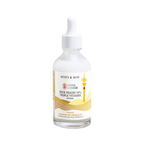 مصل الفيتامينات الثلاثية من Mary&amp;May Rice Niacin 10% إصدار سيول 80 مل 