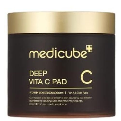 Medicube Deep Vita C Pad brightening Korean skincare pad for dark spots in Dubai UAE