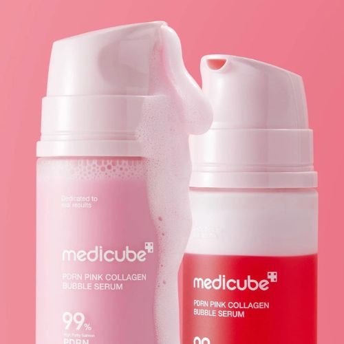 Medicube PDRN Pink Collagen Bubble Serum 95ml