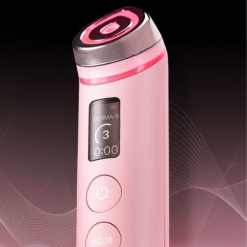 Travel-friendly pink head case for AGE-R Booster Pro Korean beauty device UAE