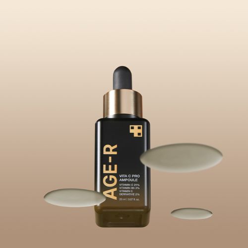 Transparent gel with Vitamin C capsules for radiant, smooth, and even-toned skin UAE