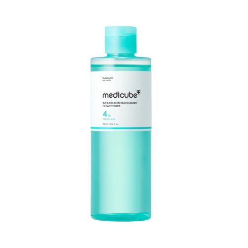 Medicube Azelaic Acid Niacinamide Toner – Korean skincare toner for acne, redness, and texture, available in Dubai UAE at Crescite Beauty