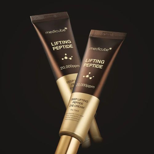 Multi-peptide eye and face cream to reduce wrinkles and improve elasticity UAE