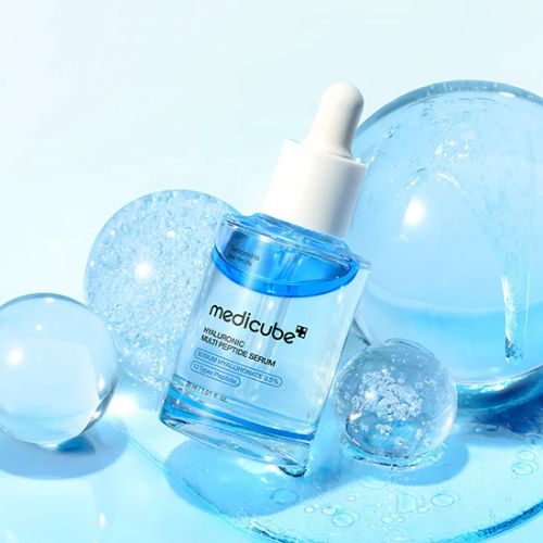 Korean peptide serum with PDRN and hyaluronic acid for firming Dubai