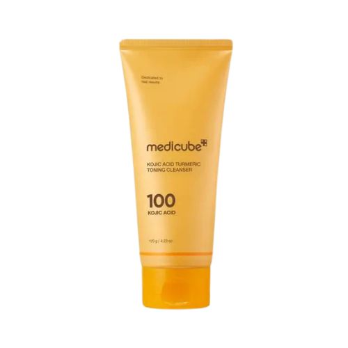 Medicube Kojic Acid Turmeric Toning Cleanser brightening Korean face wash for glass skin in Dubai UAE