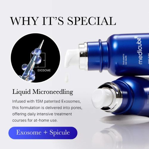 High-potency 7,500ppm exosome ampoule for elasticity and deep hydration UAE