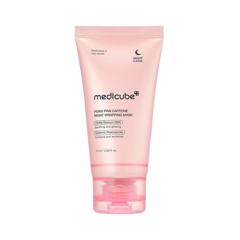 Medicube PDRN Caffeine Night Wrapping Mask firming overnight mask UAE