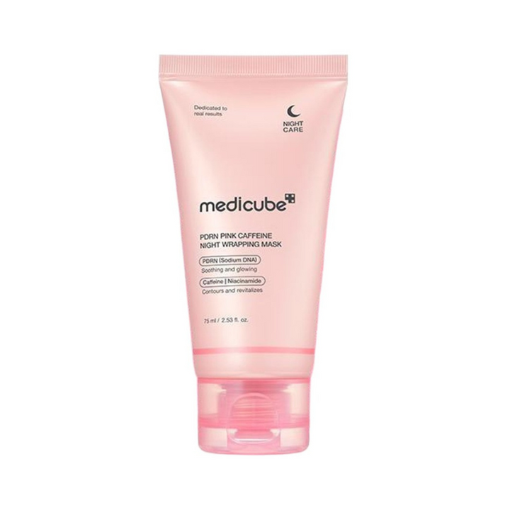 Medicube PDRN Caffeine Night Wrapping Mask firming overnight mask UAE