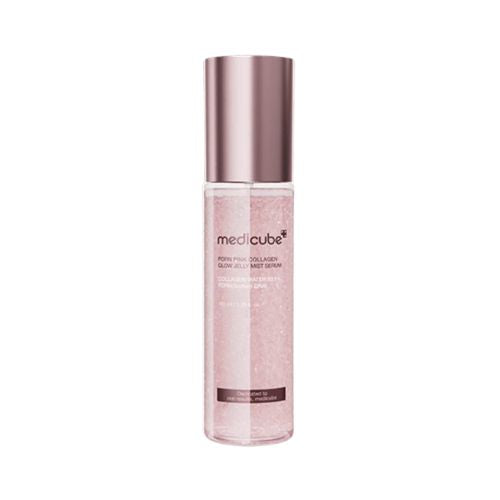 Medicube PDRN Pink Collagen Glow Jelly Mist Serum hydrating collagen jelly mist Korean skincare Dubai UAE
