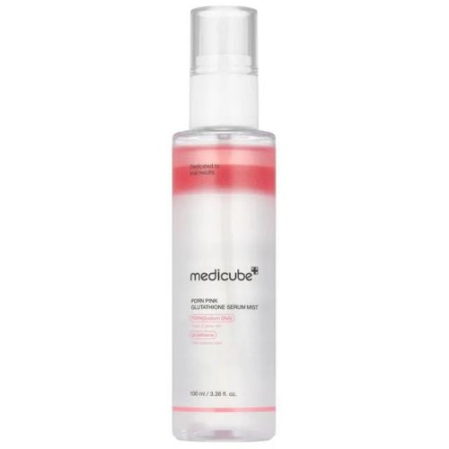 Medicube PDRN Pink Glutathione Serum Mist Korean brightening and hydrating facial mist in Dubai UAE