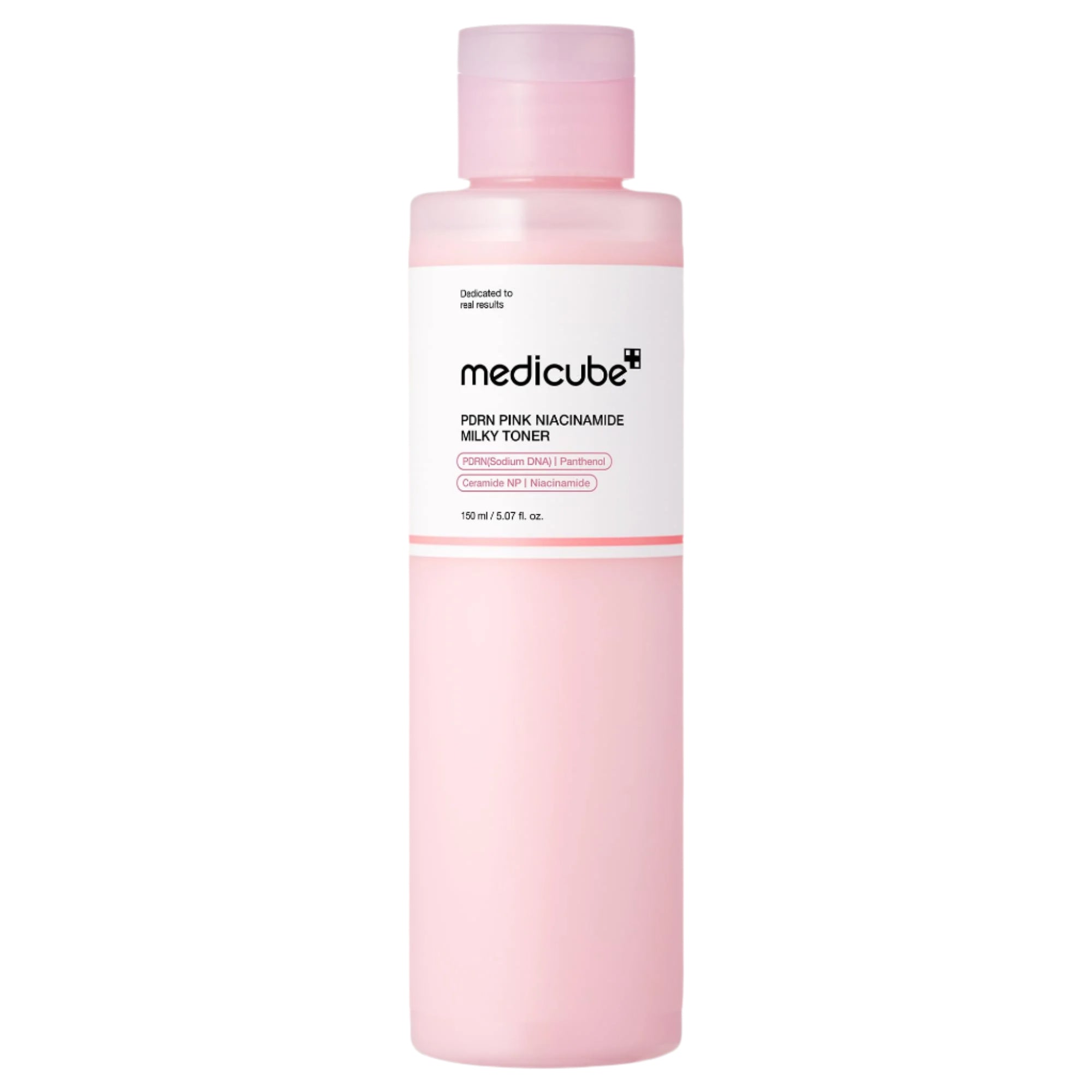 Medicube PDRN Pink Niacinamide Milky Toner for hydrating bright skin UAE