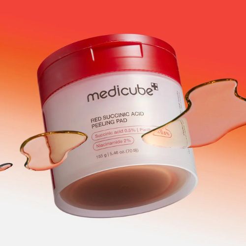 Dual-textured peeling pad for acne-prone skin, brightening and refining pores UAE
