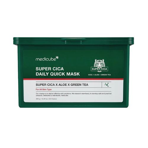Medicube Super Cica Daily Quick Mask Korean 5-minute soothing vegan sheet mask UAE