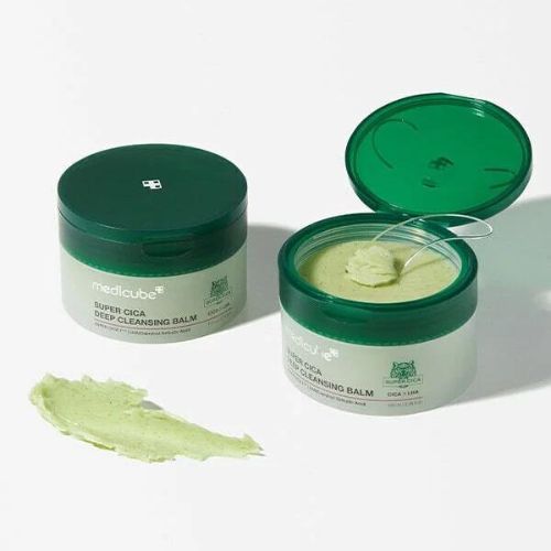 Medicube Super Cica Deep Cleansing Balm Korean vegan makeup remover and pore cleanser UAE