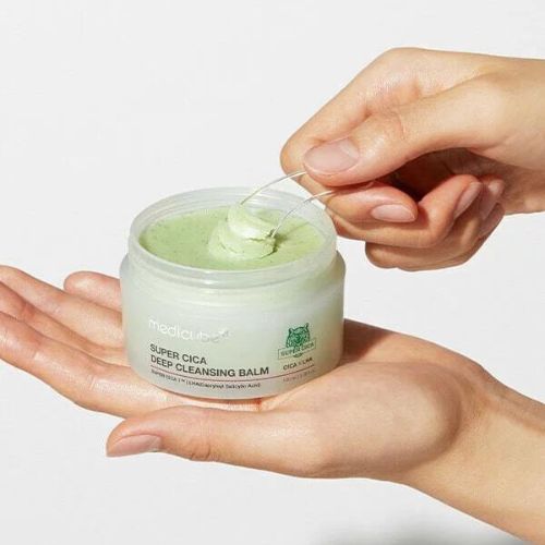 Medicube Super Cica Deep Cleansing Balm Korean vegan makeup remover and pore cleanser UAE