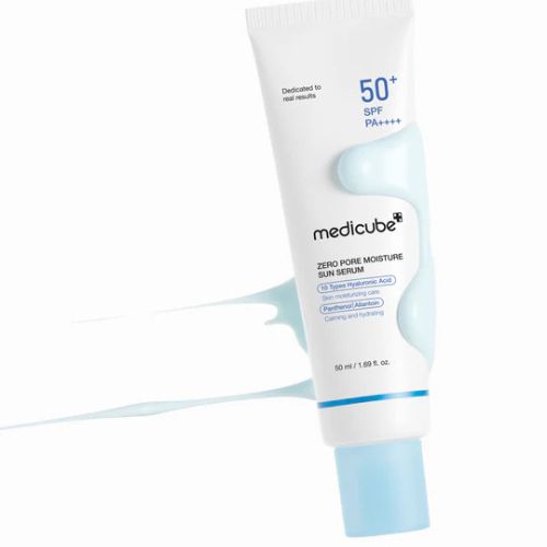Authentic Medicube Zero Pore Moisture Sun Serum available in Dubai