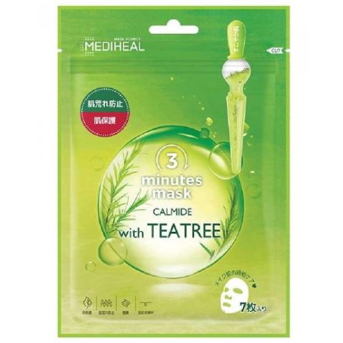 Mediheal 3 Minutes Mask Calamide with Tea Tree 7pcs