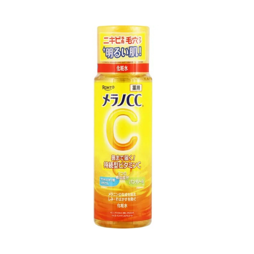 Rohto Mentholatum Melano CC Medicated Whitening Lotion Japanese vitamin C toner for brightening and even skin UAE