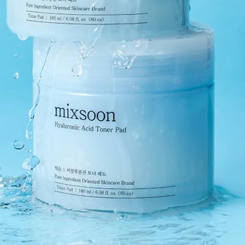 Mixsoon Hyaluronic Acid Toner Pad 80pads