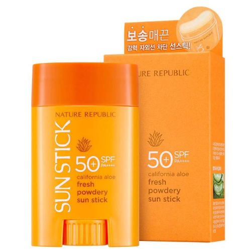 Nature Republic California Aloe Fresh Powdery Sun Stick 21g Renewed