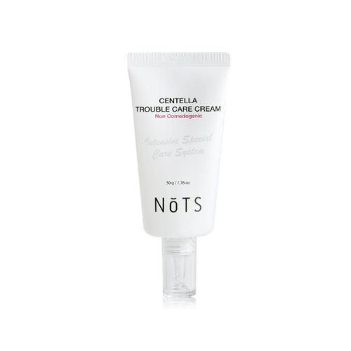 NoTS Centella Trouble Care Cream – lightweight Korean moisturizer for acne-prone skin,Soothing cream for breakouts and redness – with Centella Asiatica, TECA, and salicylic acid, Soothing cream for breakouts and redness – with Centella Asiatica, TECA, and salicylic acid

